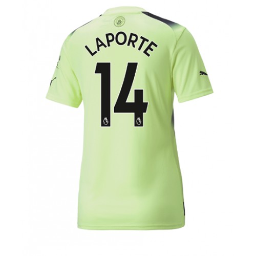 Fotbalové Dres Manchester City Aymeric Laporte #14 Dámské Alternativní 2022-23 Krátký Rukáv